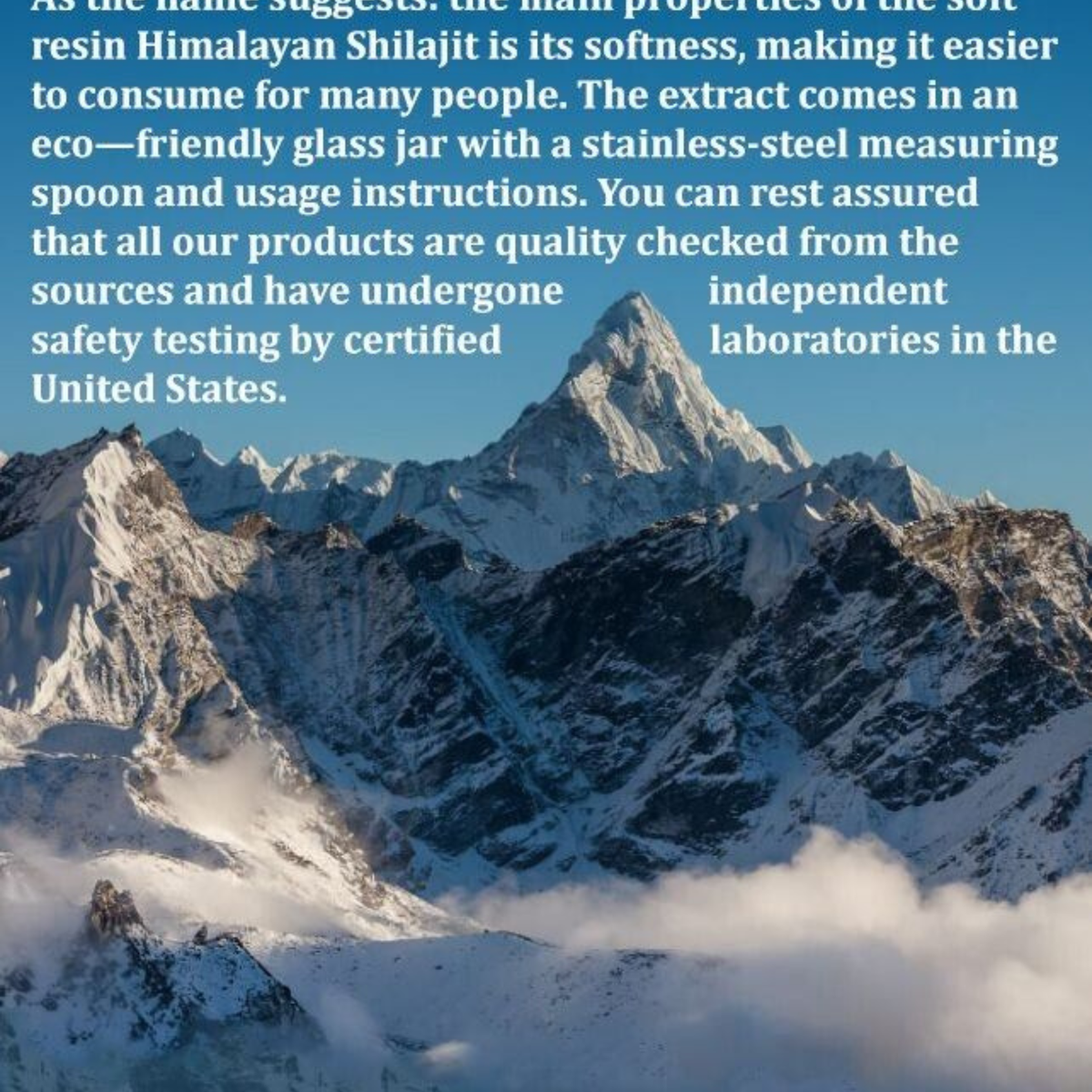 100% Pure Himalayan Shilajit Resin