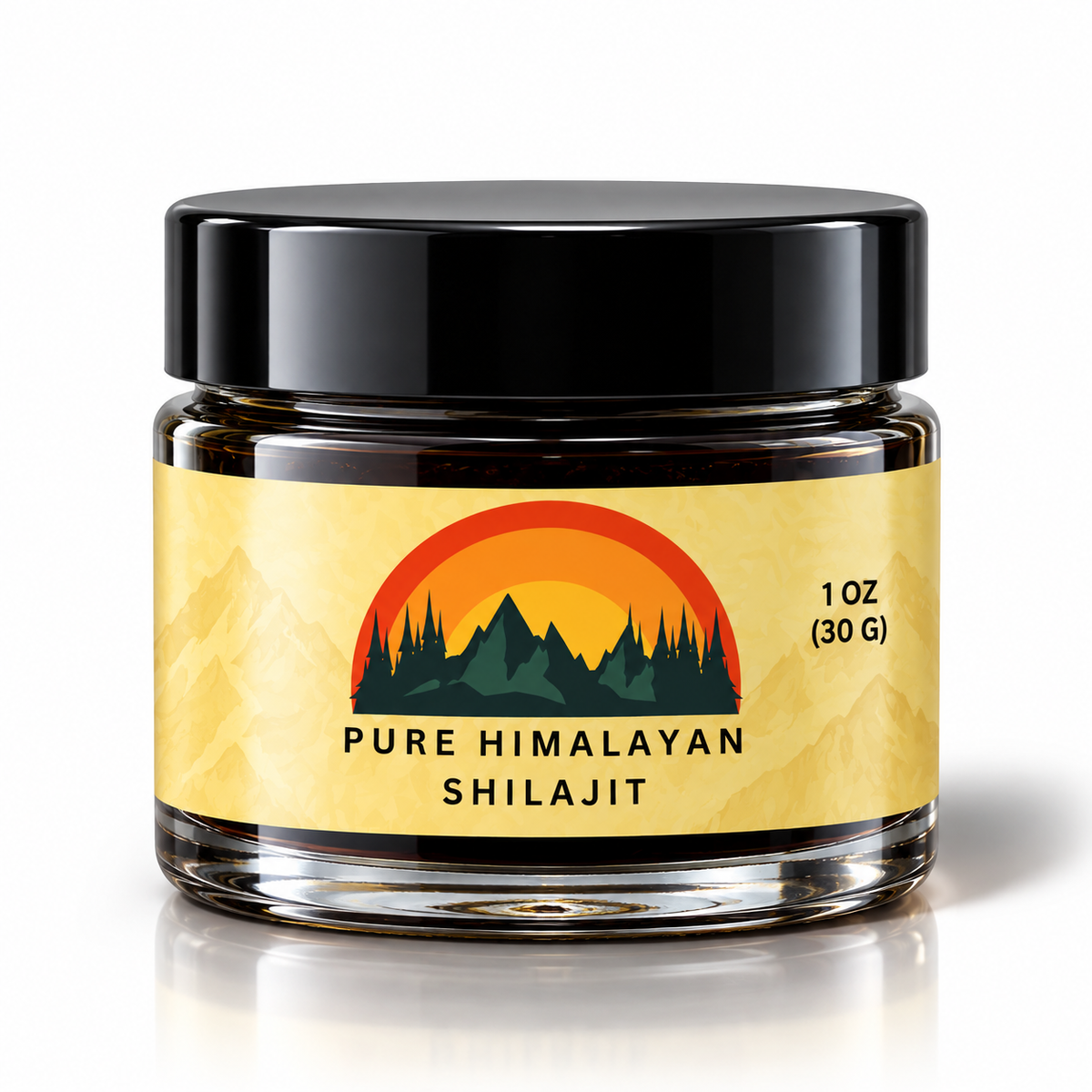 100% Pure Himalayan Shilajit Resin